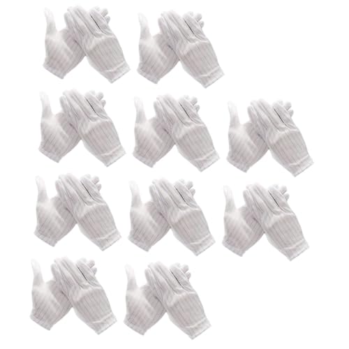 FIXOSHEE 10 Paare Anti elektrostatische Handschuhe Esd Schutz Handschuhe für Elektronik Installation PC Reparatur Leicht und Flexibel Ergonomisch Arbeitshandschuhe mit Rutschfester FIXOSHEE 10 Paare Anti elektrostatische Handschuhe Esd Schutz Handschuhe für Elektronik Installation PC Reparatur Leicht und Flexibel Ergonomisch Arbeitshandschuhe mit Rutschfester von FIXOSHEE