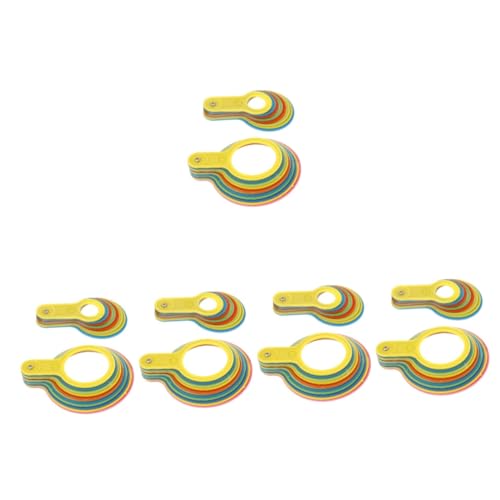 FIXOSHEE 10 Sätze Fruchtmessring Teiliges mit Messwerkzeugen für Obstgrößen Präzise Obstmessgeräte zur Einfachen Sortierung und Verpackung FIXOSHEE 10 Sätze Fruchtmessring Teiliges mit Messwerkzeugen für Obstgrößen Präzise Obstmessgeräte zur Einfachen Sortierung und Verpackung von FIXOSHEE