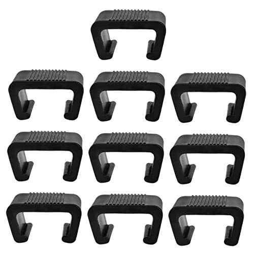 FIXOSHEE 10 Stück Rattan Möbelclips für Gartenmöbel Stabile Terrassen Sofa Verbinder Einfache Montage ohne Werkzeug Geeignet für Modulare Loungemöbel und Korbsessel Praktische Outdoor von FIXOSHEE