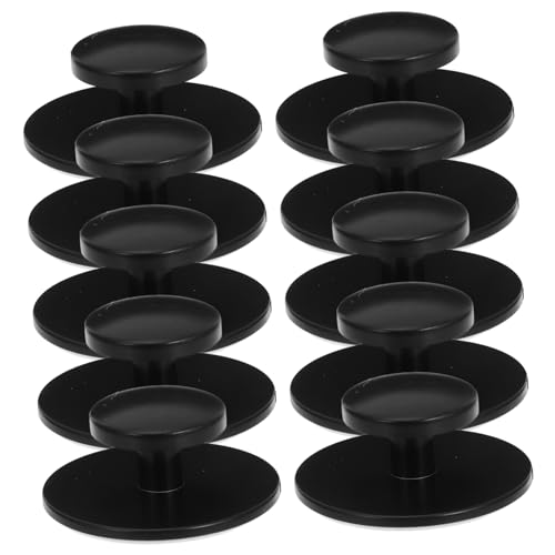 FIXOSHEE 10 Stück Selbstklebende Runde Schrankgriffe Einfacher Montage Knauf für Türen Kleiderschränke Elegantes Design Komfortabler Griff Vielseitig Verwendbar für Möbel FIXOSHEE 10 Stück Selbstklebende Runde Schrankgriffe Einfacher Montage Knauf für Türen Kleiderschränke Elegantes Design Komfortabler Griff Vielseitig Verwendbar für Möbel von FIXOSHEE