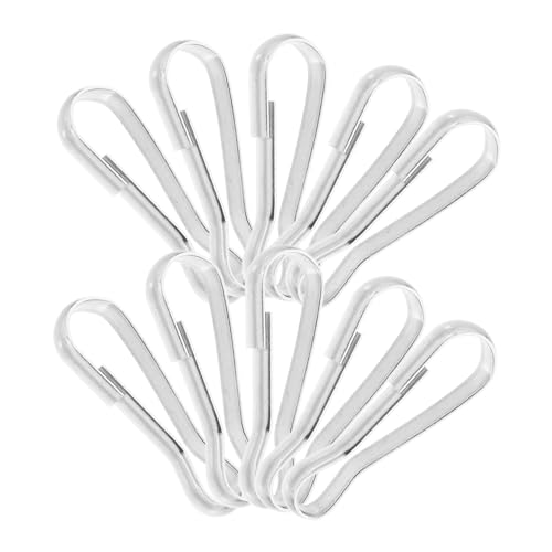 FIXOSHEE 10 Stück Teiliges Edelstahl Federhaken Robust und Vielseitig für Haustier Hängematten Papageienfutterspender und Kleine Tier Tunnel Einfache Langlebig und Korrosionsbeständig FIXOSHEE 10 Stück Teiliges Edelstahl Federhaken Robust und Vielseitig für Haustier Hängematten Papageienfutterspender und Kleine Tier Tunnel Einfache Langlebig und Korrosionsbeständig von FIXOSHEE