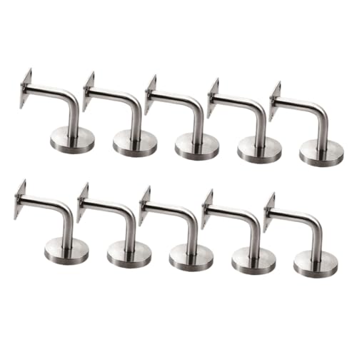 FIXOSHEE 10 Stück Teiliges Edelstahl Handlaufstützen Wandmontierte Treppen Handlaufhalter mit Solider Konstruktion Rostfrei für Bad Flur Hotel Büro und Villa Geeignet Einfache Installation FIXOSHEE 10 Stück Teiliges Edelstahl Handlaufstützen Wandmontierte Treppen Handlaufhalter mit Solider Konstruktion Rostfrei für Bad Flur Hotel Büro und Villa Geeignet Einfache Installation von FIXOSHEE