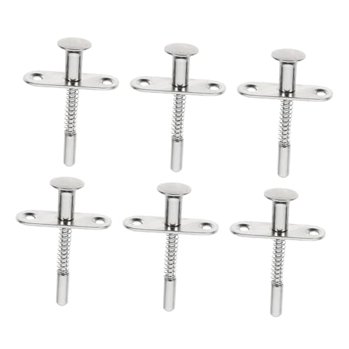 FIXOSHEE 10 Stück Teiliges Federbelasteter Kolbenriegel für Babybett und Möbel Stabile Verschleißfeste Befestigungsteile für Kinderbett Vogelkäfig und Schrank Langlebig und Einfach FIXOSHEE 10 Stück Teiliges Federbelasteter Kolbenriegel für Babybett und Möbel Stabile Verschleißfeste Befestigungsteile für Kinderbett Vogelkäfig und Schrank Langlebig und Einfach von FIXOSHEE