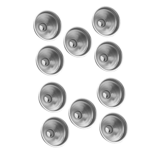 FIXOSHEE 10 Stück Teiliges Mini Edelstahl trichter Verstärkt Multifunktional für Flüssigkeiten und Gewürzpulver Leicht und Tragbar für Küche und Werkstatt Langlebig und Präzise für von FIXOSHEE