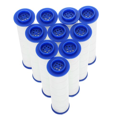 FIXOSHEE 10 Stück Teiliges PP Baumwollfilter für Duschkopf Einfach Austauschbar Hochdruckbeständig Effektiver Wasserfilter für Badezimmer Kompatibel mit Gängigen Duschkopfmodellen FIXOSHEE 10 Stück Teiliges PP Baumwollfilter für Duschkopf Einfach Austauschbar Hochdruckbeständig Effektiver Wasserfilter für Badezimmer Kompatibel mit Gängigen Duschkopfmodellen von FIXOSHEE