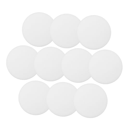 FIXOSHEE 10 Stück Teiliges Rund aus Kunststoff Blendfreie Deckenlichtabdeckung mit Optischem Design zur Reduzierung von Blendung und Visueller Ermüdung für Büro Wohnbeleuchtung von FIXOSHEE