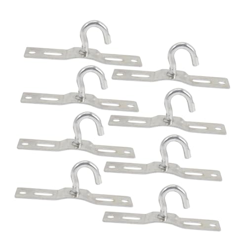 FIXOSHEE 10 Stück Teiliges Stabiler Eisenhalter für Pendelleuchten mit Zwei Schraublöchern Praktische Deckenhalterung für Kronleuchter und Hängelampen Geeignet für Wohnzimmer Schlafzimmer FIXOSHEE 10 Stück Teiliges Stabiler Eisenhalter für Pendelleuchten mit Zwei Schraublöchern Praktische Deckenhalterung für Kronleuchter und Hängelampen Geeignet für Wohnzimmer Schlafzimmer von FIXOSHEE