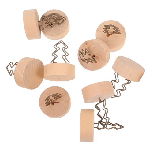 FIXOSHEE 10 Stück Teiliges Vintage Holz Clip Weihnachtsdekoration Delikater Fotohalter für Memo Kartenhalter Multifunktionaler Namenskartenhalter Festliche Tischdekoration FIXOSHEE 10 Stück Teiliges Vintage Holz Clip Weihnachtsdekoration Delikater Fotohalter für Memo Kartenhalter Multifunktionaler Namenskartenhalter Festliche Tischdekoration von FIXOSHEE