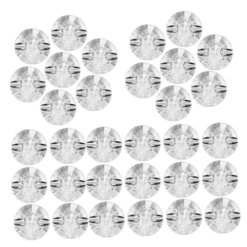 FIXOSHEE 100 Stück Acryl Kristallknöpfe Transparent für Sofa Polster Tufting Kopfteil Dekoration DIY Handwerk Langlebig und Kratzfrei FIXOSHEE 100 Stück Acryl Kristallknöpfe Transparent für Sofa Polster Tufting Kopfteil Dekoration DIY Handwerk Langlebig und Kratzfrei von FIXOSHEE