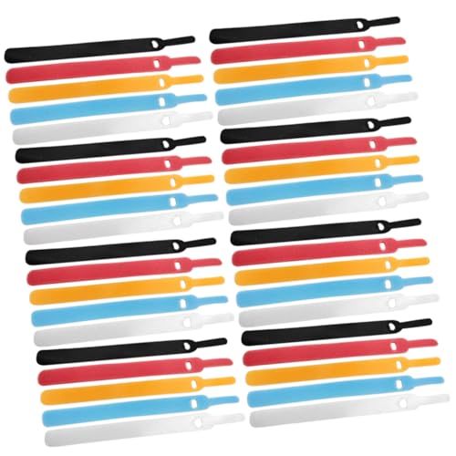 FIXOSHEE 100 Stück Kabelbinder Klettbänder Selbstklebend Nylon Kabelmanagement Kabelorganizer für Daten und Stromkabel Je Rot Blau Gelb FIXOSHEE 100 Stück Kabelbinder Klettbänder Selbstklebend Nylon Kabelmanagement Kabelorganizer für Daten und Stromkabel Je Rot Blau Gelb von FIXOSHEE