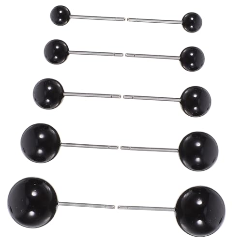 FIXOSHEE 100 Stück Kunststoff Sicherheitsaugen mit Unterlegscheiben für DIY Handarbeitsprojekte Puppen Bären Kuscheltiere Bastelset für Handwerk von FIXOSHEE