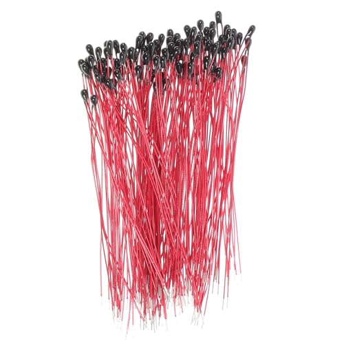 FIXOSHEE 100 Stück Ntc Thermistor Temperatursensor Ersatz Negative Temperaturkoeffizient Widerstand Hochpräziser Temperaturfühler für Heizgeräte und Elektronik FIXOSHEE 100 Stück Ntc Thermistor Temperatursensor Ersatz Negative Temperaturkoeffizient Widerstand Hochpräziser Temperaturfühler für Heizgeräte und Elektronik von FIXOSHEE