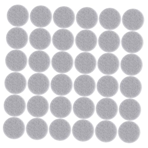 FIXOSHEE 100 Stück Selbstklebende Filzgleiter Rund Anti rutsch Möbelpads Schützende Filzuntersetzer für Stühle Tische Sofas Vielseitig als Bodenschutz und Möbelgleiter Geeignet von FIXOSHEE