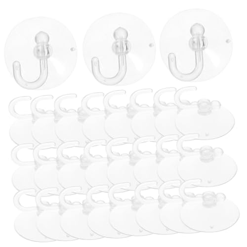 FIXOSHEE 100 Stück Teiliges Transparenter Saugnapfhaken Wiederverwendbar Stark Haftend Multifunktional für Küche Bad Handtuchhalter und Einfache Montage ohne Bohren FIXOSHEE 100 Stück Teiliges Transparenter Saugnapfhaken Wiederverwendbar Stark Haftend Multifunktional für Küche Bad Handtuchhalter und Einfache Montage ohne Bohren von FIXOSHEE