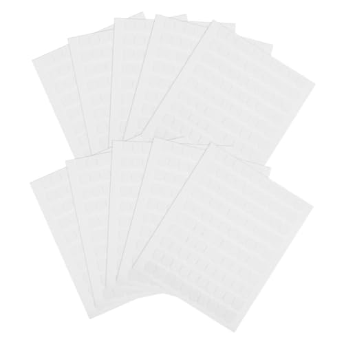 FIXOSHEE 1000 Stück Doppelseitige Klebepunkte Transparent Haftende Gel Pads Wiederablösbar Klebepunkte für Wandmontage Sicherer Halt Ohne Rückstände Für Zuhause Büro Galerie von FIXOSHEE