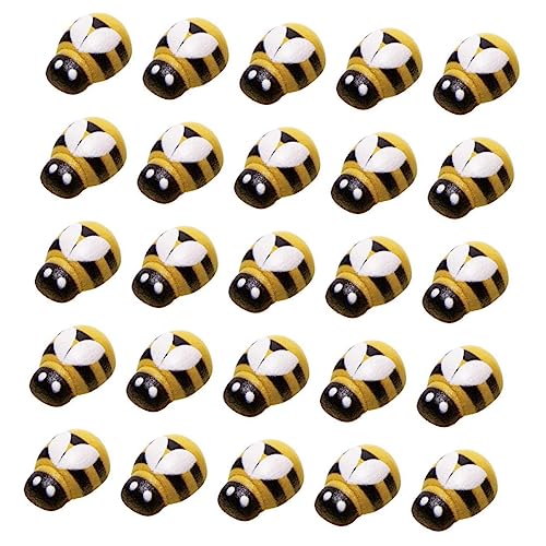 FIXOSHEE 100stücke Selbstklebende Holzbienen DIY Zubehör Für Kreative Bastelprojekte Farbenfrohe Ornamente Für Kleidung Taschen Und Mehr FIXOSHEE 100stücke Selbstklebende Holzbienen DIY Zubehör Für Kreative Bastelprojekte Farbenfrohe Ornamente Für Kleidung Taschen Und Mehr von FIXOSHEE