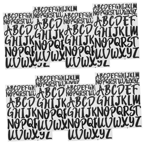 FIXOSHEE 10Blätter Alphabet Aufkleber Selbstklebende Aufkleber für DIY Projekte für Fenster Langlebig und Einfach Anzubringen FIXOSHEE 10Blätter Alphabet Aufkleber Selbstklebende Aufkleber für DIY Projekte für Fenster Langlebig und Einfach Anzubringen von FIXOSHEE