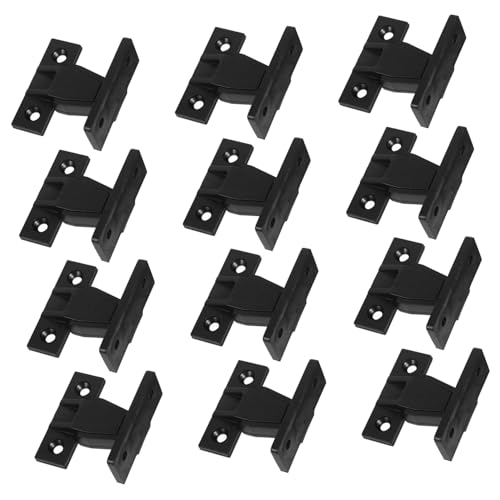 FIXOSHEE 12 Paare Möbelverbinder aus Langlebigem Abs Multifunktionale Panel Clips für Regal Wandverkleidungen Stabile Schnellkupplung Möbelbeschläge für Vielseitige Einsatzbereiche FIXOSHEE 12 Paare Möbelverbinder aus Langlebigem Abs Multifunktionale Panel Clips für Regal Wandverkleidungen Stabile Schnellkupplung Möbelbeschläge für Vielseitige Einsatzbereiche von FIXOSHEE
