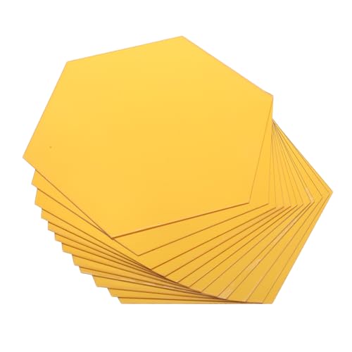 FIXOSHEE 12 Stück Hexagon Spiegel Wandsticker aus Robustem Kunststoff Selbstklebend Abnehmbar Goldfarbene Wanddeko für Wohnzimmer Schlafzimmer Büro Platzsparende Reflektierende Wandfliesen FIXOSHEE 12 Stück Hexagon Spiegel Wandsticker aus Robustem Kunststoff Selbstklebend Abnehmbar Goldfarbene Wanddeko für Wohnzimmer Schlafzimmer Büro Platzsparende Reflektierende Wandfliesen von FIXOSHEE