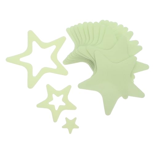 FIXOSHEE 12 Stück Sternförmige Badezimmersicherheitsaufkleber Leuchtende rutschfeste Badewannen Griffsticker Selbstklebend Kratzfest Rutsch Badewannenaufkleber für Senioren von FIXOSHEE