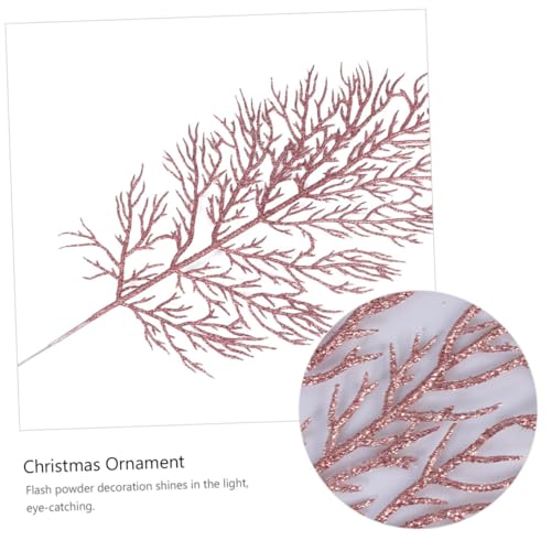 FIXOSHEE 12 Stück Teiliges Künstliche Weihnachtsbaum Pinke Glitzernde Imitation Vielseitige Dekoration für Fenster Tisch Garten Treppen und Festlichkeiten FIXOSHEE 12 Stück Teiliges Künstliche Weihnachtsbaum Pinke Glitzernde Imitation Vielseitige Dekoration für Fenster Tisch Garten Treppen und Festlichkeiten von FIXOSHEE