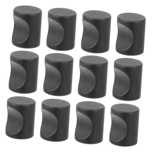 FIXOSHEE 12 Stück Teiliges Runde Einloch Möbelgriffe Schwarz Komfortable Oberfläche Robuste Schrank und Küchenschrankknöpfe Vielseitig für Türen Modernes Schlichtes Design FIXOSHEE 12 Stück Teiliges Runde Einloch Möbelgriffe Schwarz Komfortable Oberfläche Robuste Schrank und Küchenschrankknöpfe Vielseitig für Türen Modernes Schlichtes Design von FIXOSHEE