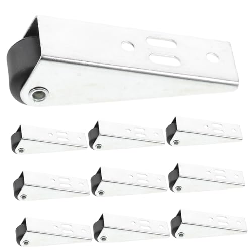 FIXOSHEE 12 Stück Teiliges Silent Sliding Door Wheels für Schiebetüren Geräuschlose Laufrollen Halterung Belastbare Türlaufräder für Kleiderschrank und Schrank Einfache Montage Moderne von FIXOSHEE