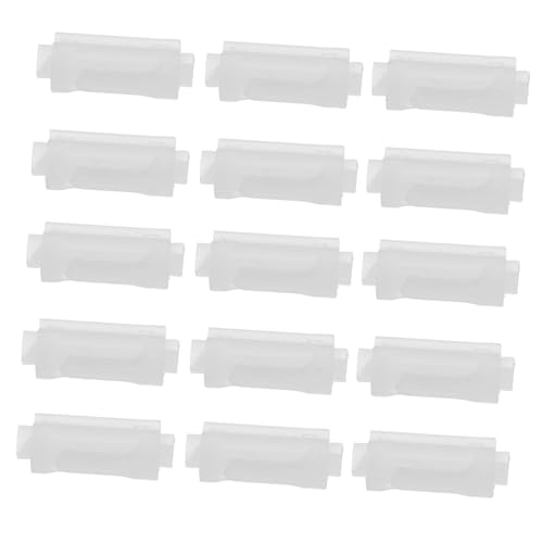 FIXOSHEE 15 Stück Teiliges Set Innenraum Seilwickler für Jalousien Transparenter Leichter Einfache Montage Verstellbare Positionierung für Sicheren Halt von Vorhang und Rollladenseilen von FIXOSHEE