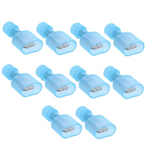 FIXOSHEE 150 Stück Teiliges Nylon Flachstecker Isolierte Crimpkabelverbinder Steckanschlüsse Schnelltrennklemmen für Sichere Elektrische Verbindungen mit Transparenter Isolierung FIXOSHEE 150 Stück Teiliges Nylon Flachstecker Isolierte Crimpkabelverbinder Steckanschlüsse Schnelltrennklemmen für Sichere Elektrische Verbindungen mit Transparenter Isolierung von FIXOSHEE
