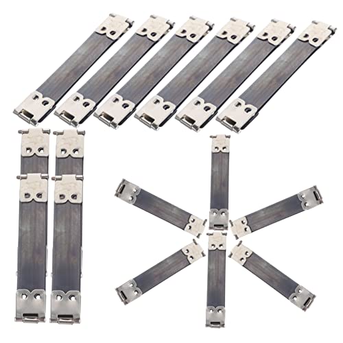 FIXOSHEE 16 Stück Teiliges Flexrahmen für Handtaschen Flexibler Ersatz Scharnierrahmen Silberner DIY Taschenverschluss für Leder Stoff Canvas Einfach zu Montieren für Handarbeit und FIXOSHEE 16 Stück Teiliges Flexrahmen für Handtaschen Flexibler Ersatz Scharnierrahmen Silberner DIY Taschenverschluss für Leder Stoff Canvas Einfach zu Montieren für Handarbeit und von FIXOSHEE