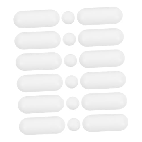 FIXOSHEE 18 Stück Teiliges Stoßstangen Rutschfeste Wasserdichte Gummipuffer für Toilettendeckel Komfortable Sitzpolsterung Einfache Reinigung Geeignet für Wc sitz Ersatzteile Zuhause und von FIXOSHEE