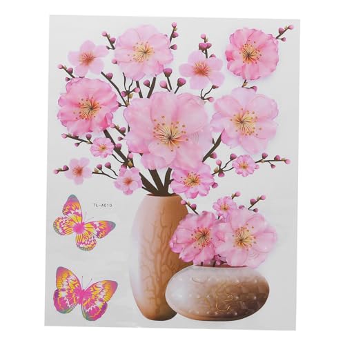 FIXOSHEE 1Blatt Blumenmuster Wandaufkleber für Fliesen Selbstklebend Dekoratives Accessoire für Schlafzimmer Wohnzimmer und Hotels Einfach Anzubringen FIXOSHEE 1Blatt Blumenmuster Wandaufkleber für Fliesen Selbstklebend Dekoratives Accessoire für Schlafzimmer Wohnzimmer und Hotels Einfach Anzubringen von FIXOSHEE