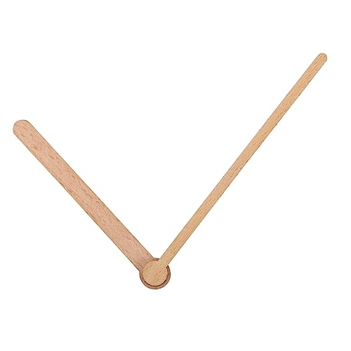 FIXOSHEE 1satz Mit Leisen Quarzbewegungen Für Reparaturen Und Bastelprojekte Und Zubehör Für Wanduhren Buchenholz Design von FIXOSHEE