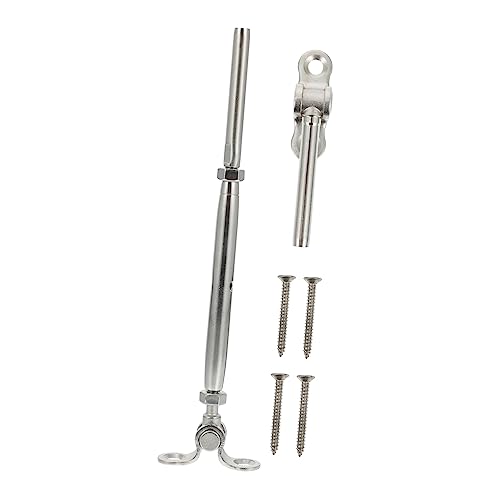FIXOSHEE 1Satz Kabelgeländer Hardware Kit für Drahtseil Einstellbare Basis Drehbar für Treppen und Decks Terminals und Pfosten von FIXOSHEE