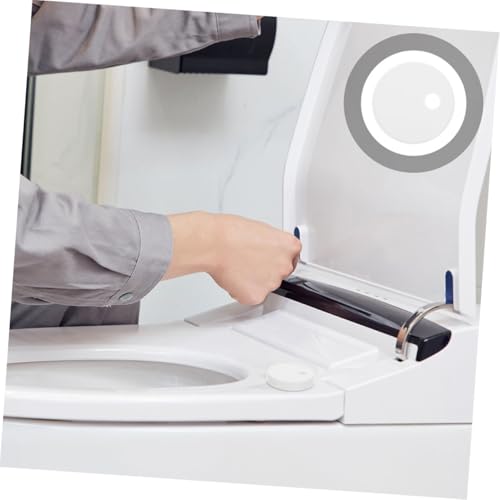 FIXOSHEE 2 Paar Weiße Kunststoff Toilettenschrauben Abdeckungen Dekorative Toilettenbolzen Kappen Robustes Material gegen Verformung Ästhetische Schraubenschutzkappen für Sauberes FIXOSHEE 2 Paar Weiße Kunststoff Toilettenschrauben Abdeckungen Dekorative Toilettenbolzen Kappen Robustes Material gegen Verformung Ästhetische Schraubenschutzkappen für Sauberes von FIXOSHEE