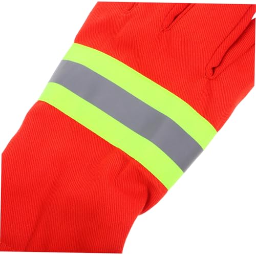 FIXOSHEE 2 Paare Feuerhemmende Feuerwehrhandschuhe Hitzebeständig und Isoliert mit Flammhemmender Technologie Atmungsaktivem Innenfutter für Notfalleinsätze und Rettungsarbeiten Herren FIXOSHEE 2 Paare Feuerhemmende Feuerwehrhandschuhe Hitzebeständig und Isoliert mit Flammhemmender Technologie Atmungsaktivem Innenfutter für Notfalleinsätze und Rettungsarbeiten Herren von FIXOSHEE