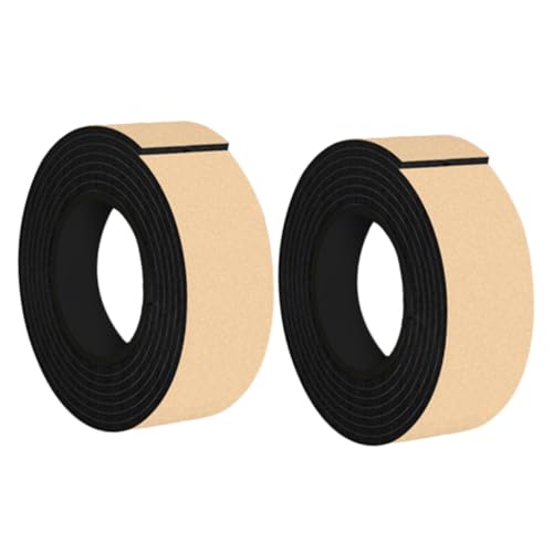 FIXOSHEE 2 Rollen Möbelunterlage Dicke Anti rutsch Schutzpads für Möbel Waschmaschinenfüße Selbstklebende Vibrationsdämpfer Matte gegen Kratzer und Geräusche Zuschneidbar Lang von FIXOSHEE