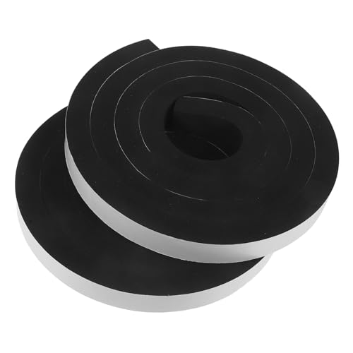 FIXOSHEE 2 Rollen Selbstklebendes Schaumstoff Dichtungsband Flexible Tür und Fensterdichtung für Wind und Schallschutz Einfach Zuschneidbar Rückstandsfreie Montage von FIXOSHEE