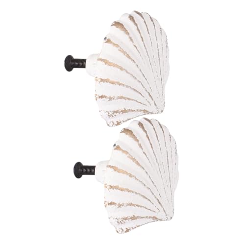 FIXOSHEE 2 STÜCK Vintage Muschel Schrankgriff aus Gusseisen Dekorativer Kommodengriff im Maritimen Stil Weiße Muschelgriffe für Kinderzimmer und Kleiderschrank Robust und Vielseitig FIXOSHEE 2 STÜCK Vintage Muschel Schrankgriff aus Gusseisen Dekorativer Kommodengriff im Maritimen Stil Weiße Muschelgriffe für Kinderzimmer und Kleiderschrank Robust und Vielseitig von FIXOSHEE