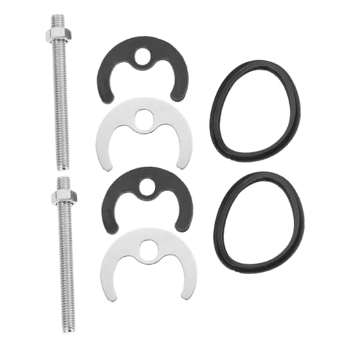 FIXOSHEE 2 Sätze Edelstahl Dichtungsringe zur Wasserhahnbefestigung Langlebiges Reparatur set für Einloch küchen Badarmaturen Rostfrei Einfache Installation für Waschbecken und Spüle von FIXOSHEE