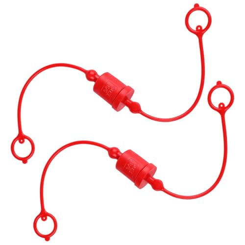 FIXOSHEE 2 Sätze Hydraulik Schnellkupplung Staubkappen Npt Gewinde Kunststoff Schutzkappen Hohe Temperaturbeständigkeit Korrosionsfest Für Hydraulikschläuche Und Verbindungsstücke FIXOSHEE 2 Sätze Hydraulik Schnellkupplung Staubkappen Npt Gewinde Kunststoff Schutzkappen Hohe Temperaturbeständigkeit Korrosionsfest Für Hydraulikschläuche Und Verbindungsstücke von FIXOSHEE