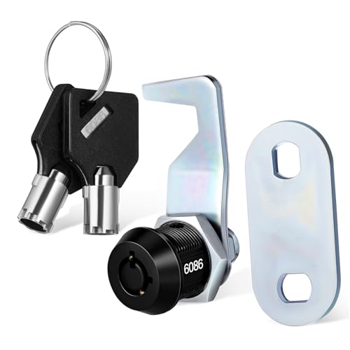 FIXOSHEE 2 Sätze Teiliges Cam Schrankschloss mit Schlüssel Möbel Wohnmobil schubladenschloss Vielseitig Einsetzbar Einfache Montage Sichere Verriegelung für Aktenschränke und von FIXOSHEE