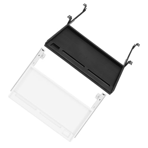 FIXOSHEE 2 Sätze Teiliges Keyboard Tray mit Schublade Schreibtisch Montierbar Werkzeugfreie Installation Strapazierfähiger Organizer für Computer und Büro Modernes Design in Schwarz FIXOSHEE 2 Sätze Teiliges Keyboard Tray mit Schublade Schreibtisch Montierbar Werkzeugfreie Installation Strapazierfähiger Organizer für Computer und Büro Modernes Design in Schwarz von FIXOSHEE