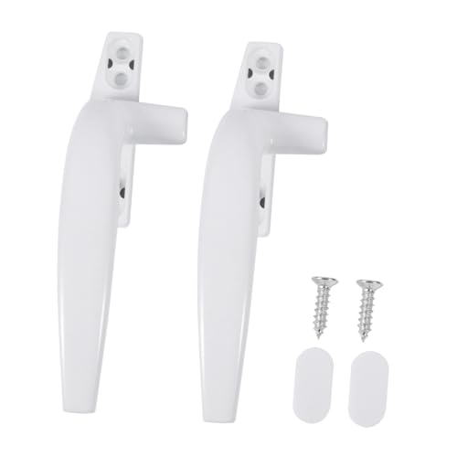 FIXOSHEE 2 Stück Aluminium Fenstergriff Set Teilig Modernes Design Links Rechts Fenstergriffe Langlebig Praktische Fenstergriffe für Einfache Bedienung und Stilvolle Fenstergestaltung von FIXOSHEE