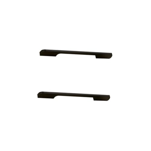 FIXOSHEE 2 Stück Aluminiumlegierung Möbelgriffe Schwarz Schrankgriffe für Türen Einfache Montage Modernes Design Langlebiger Türgriff für Küchen Kleiderschränke FIXOSHEE 2 Stück Aluminiumlegierung Möbelgriffe Schwarz Schrankgriffe für Türen Einfache Montage Modernes Design Langlebiger Türgriff für Küchen Kleiderschränke von FIXOSHEE
