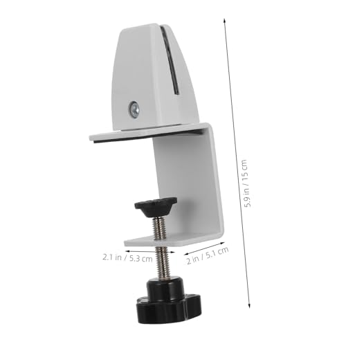 FIXOSHEE 2 Stück Aluminiumlegierung Tischtrennwand Clip Robuster Verschleißfester Halter für Desktop Schutzwände Bohrfreie Verstellbare Befestigung für Büro und Arbeitszimmer FIXOSHEE 2 Stück Aluminiumlegierung Tischtrennwand Clip Robuster Verschleißfester Halter für Desktop Schutzwände Bohrfreie Verstellbare Befestigung für Büro und Arbeitszimmer von FIXOSHEE