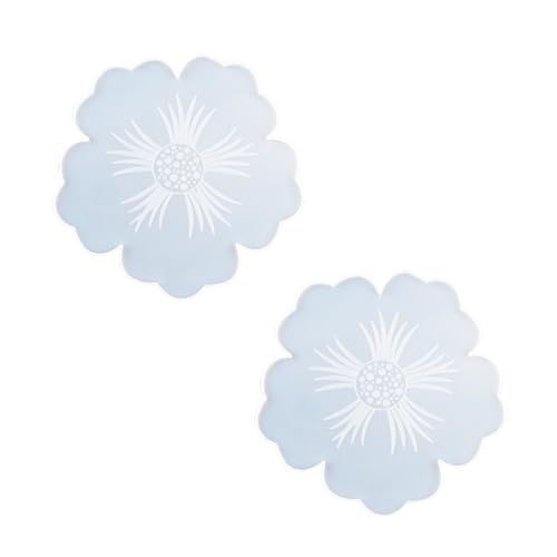FIXOSHEE 2 Stück Blumen Silikonform für Kreative Untersetzer DIY Epoxidharz Gießform Robust Antihaftbeschichtet für Einzigartige Handwerksprojekte FIXOSHEE 2 Stück Blumen Silikonform für Kreative Untersetzer DIY Epoxidharz Gießform Robust Antihaftbeschichtet für Einzigartige Handwerksprojekte von FIXOSHEE