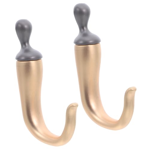 FIXOSHEE 2 Stück Chili-förmige Wandhaken aus Zinklegierung Dekorative Metall-wandhaken für Mäntel Handtücher Schlüssel Vielseitig Einsetzbar in Küche Bad Schlafzimmer Goldfarben FIXOSHEE 2 Stück Chili-förmige Wandhaken aus Zinklegierung Dekorative Metall-wandhaken für Mäntel Handtücher Schlüssel Vielseitig Einsetzbar in Küche Bad Schlafzimmer Goldfarben von FIXOSHEE