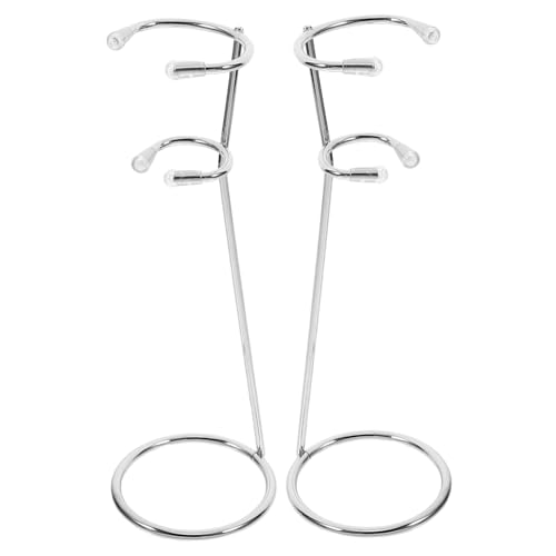 FIXOSHEE 2 Stück Edelstahl Rührbesenhalter Stabiler Küchenutensilienhalter Praktische Aufbewahrung für Handmixer und Schneebesen Modernes Design für Arbeitsplatte von FIXOSHEE
