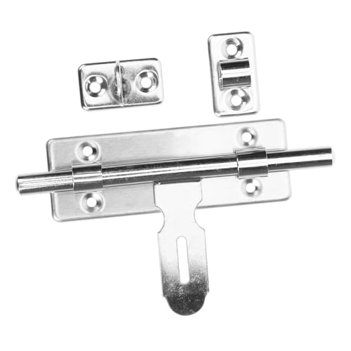 FIXOSHEE 2 Stück Edelstahl Schiebetür Riegel Korrosionsbeständig Rostfrei Kompakt Sicherer Türverschluss für Badezimmer Schlafzimmer und Innenräume Leicht zu Montieren Langlebiger FIXOSHEE 2 Stück Edelstahl Schiebetür Riegel Korrosionsbeständig Rostfrei Kompakt Sicherer Türverschluss für Badezimmer Schlafzimmer und Innenräume Leicht zu Montieren Langlebiger von FIXOSHEE